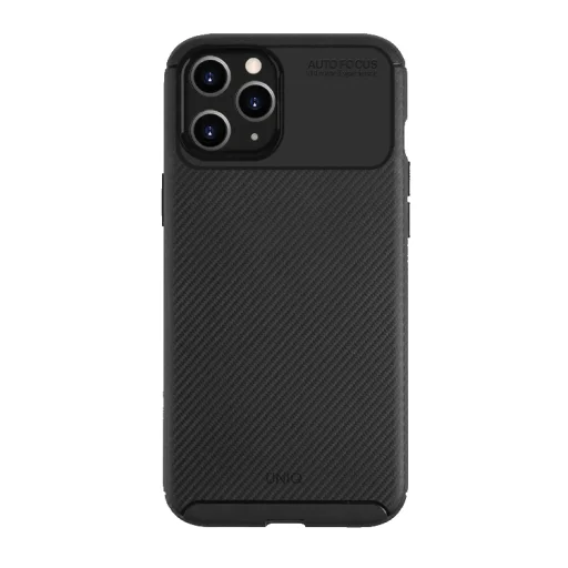 iPhone 12 Pro MAX UNIQ Hexa szilikon tok fekete - 2