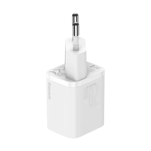 Baseus Super SI hálózati töltő adapter PD20W + Lightning kábel fehér - 3