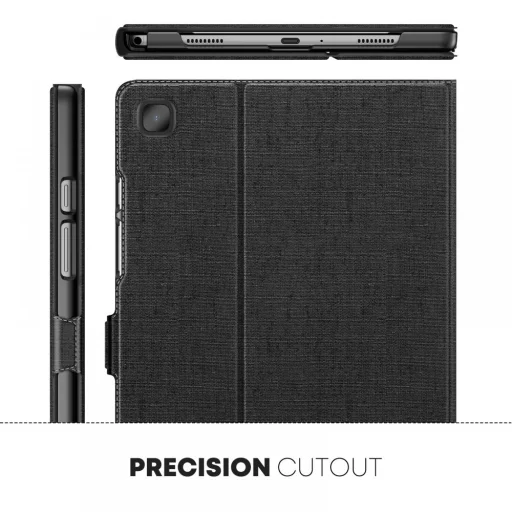 Infiland Classic Stand Tok Samsung Tab A7 10.4 T500 / T505 Fekete - 4