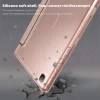 Samsung Tab A7 10.4 T500 / T505 Infiland Smart Stand Tok Pink thumbnail