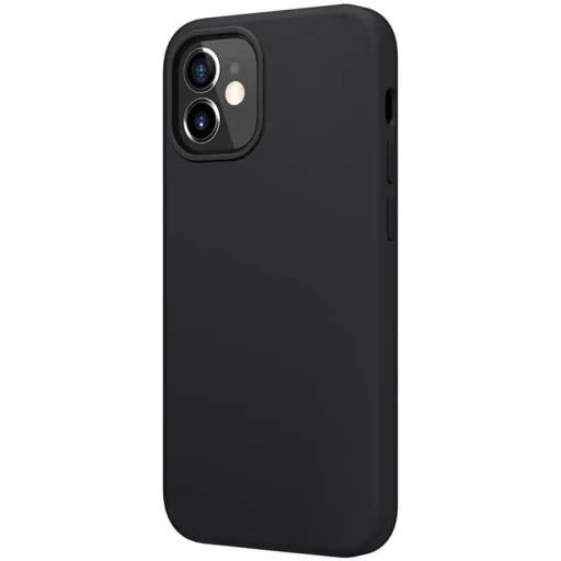 iPhone 12 mini Nillkin Flex Pure Liquid szilikon tok fekete - 2