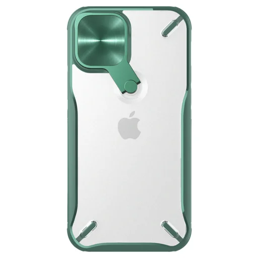 iPhone 12/12 Pro Nillkin Cyclops kemény tok Deep Green - 1
