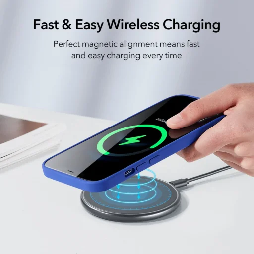 iPhone 12 Pro MAX ESR Cloud HaloLock tok Midnight Blue - 4