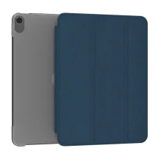 Kingxbar Business Series mágneses kitámasztható tok iPad Air 2020 kék