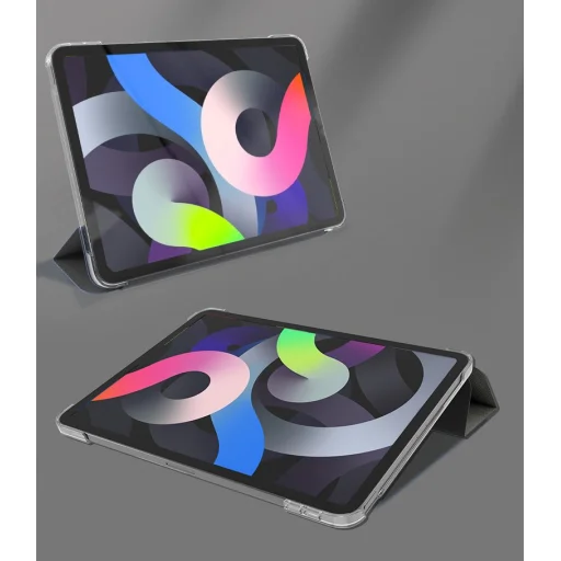 Kingxbar Business Series mágneses kitámasztható tok iPad Air 2020 kék - 5