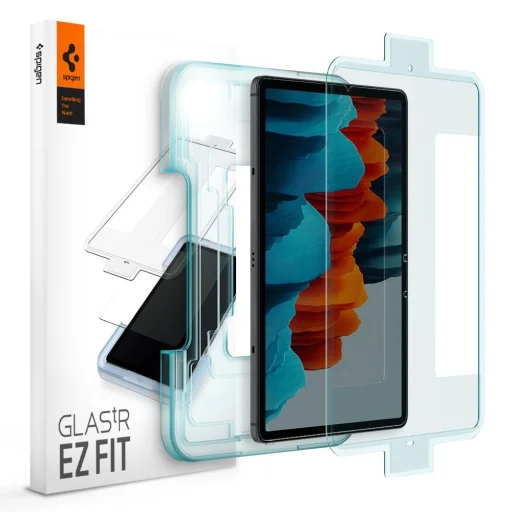 Spigen Glas.TR Slim EZ Fit ochranné tvrdené sklo + inštalačný rámček Samsung Galaxy Tab S7 11.0 T870 / T875 (AGL02032) - 1