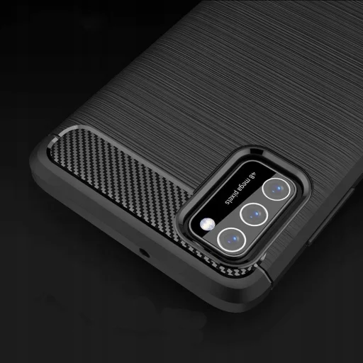 Tech-Protect carbon mintájú TPU tok Xiaomi Poco M3 fekete - 6
