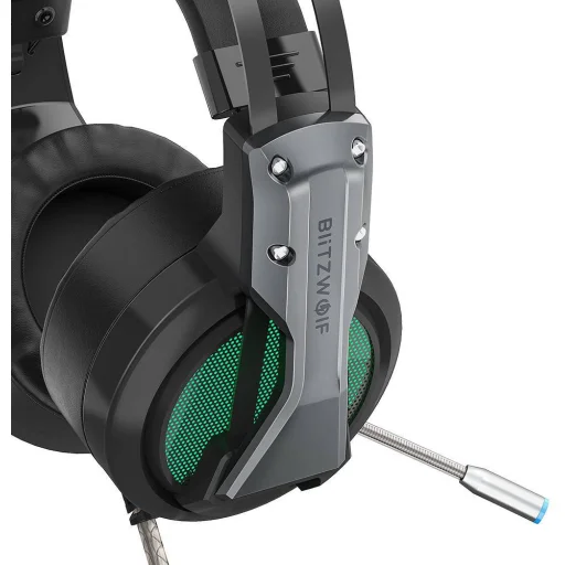 BlitzWolf BW-GH1 RGB gaming fejhallgató - 2