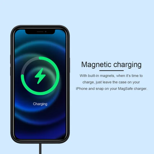Nillkin Flex Pure Liquid szilikon tok iPhone 12/ 12 Pro kék - 5