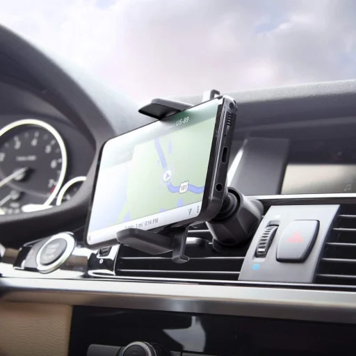 iOttie Easy One Touch 4 Univerzális szellőzőre helyezhető autós telefontartó fekete - 5