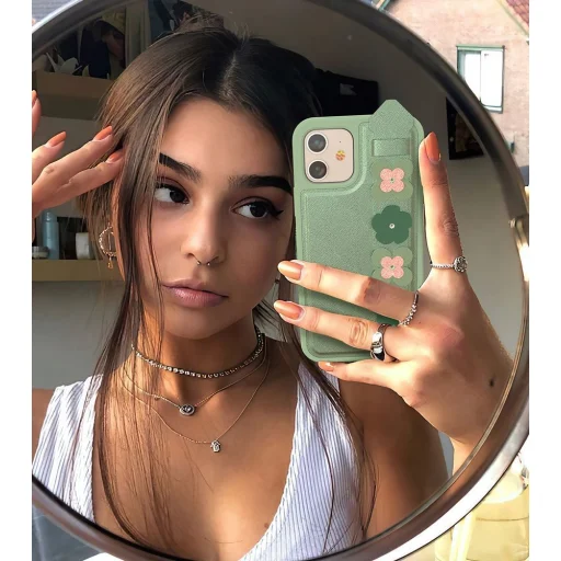 iPhone 12/ 12 Pro Kingxbar Sweet Series Swarovski kristállyal dekorált tok kék - 12