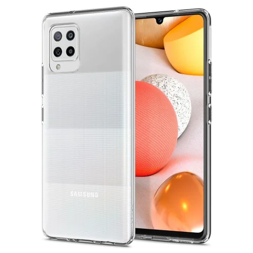 Samsung A42 5G Crystal Clear tok Spigen Liquid Crystal - 1
