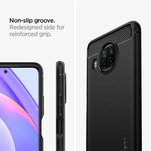 Spigen Rugged Armor tok XIAOMI MI 10T LITE fekete (ACS02281) - 4