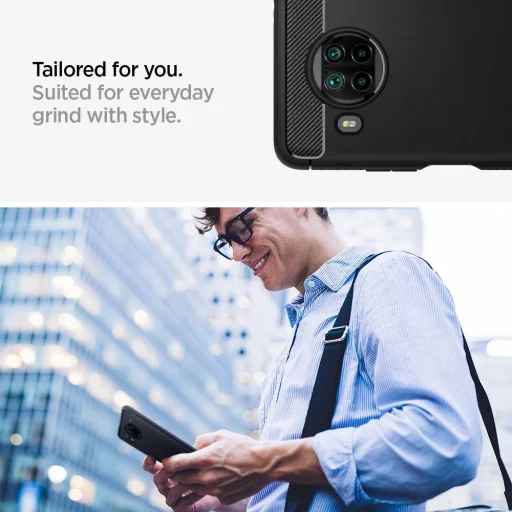 Spigen Rugged Armor tok XIAOMI MI 10T LITE fekete (ACS02281) - 7