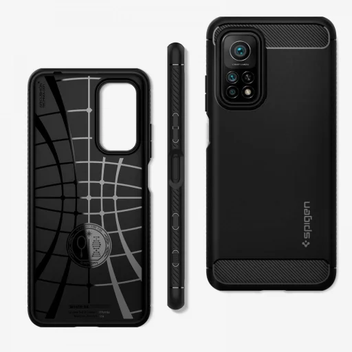 Spigen Rugged Armor tok XIAOMI MI 10T/MI 10T PRO fekete (ACS02161) - 2