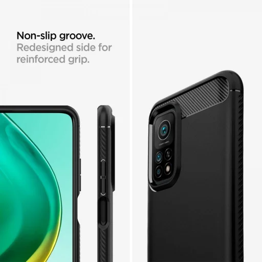 Spigen Rugged Armor tok XIAOMI MI 10T/MI 10T PRO fekete (ACS02161) - 4