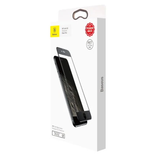 Baseus 0.23mm domború kijelzővédő üvegfólia iPhone 7/8/SE 2020 fehér (SGAPIPH8N-GPE02) - 6