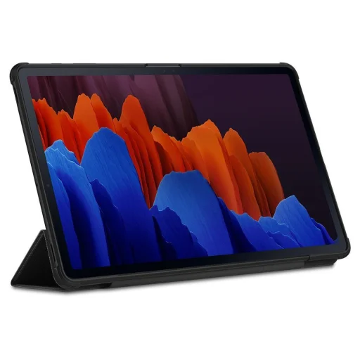 SAMSUNG GALAXY TAB S7+ PLUS 12.4 T970/T976 čierne puzdro Spigen Rugged Armor Pro - 7