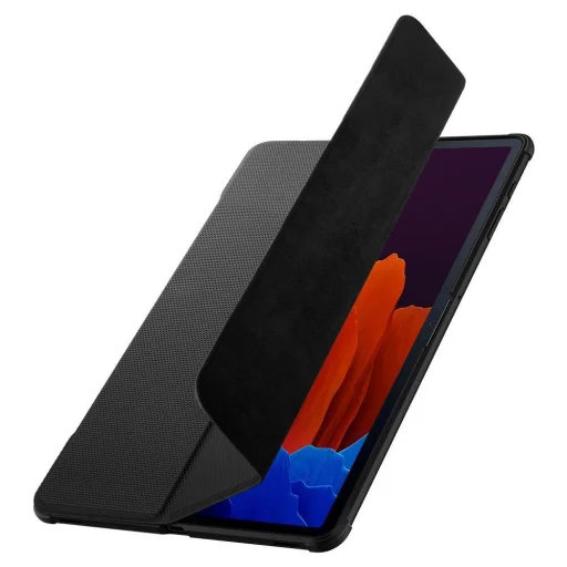 SAMSUNG GALAXY TAB S7+ PLUS 12.4 T970/T976 čierne puzdro Spigen Rugged Armor Pro - 3