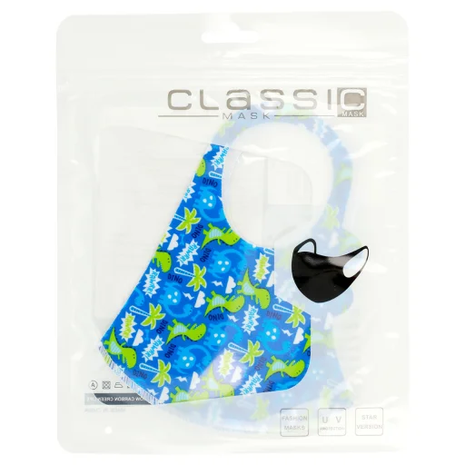 Mintás gyermek orr- és szájmaszk design 3 - 2