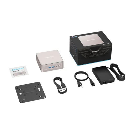 Mini-PC GEEKOM A5 Ryzen 7 5825U 16GB RAM 512GB + Win11 Pro - 8