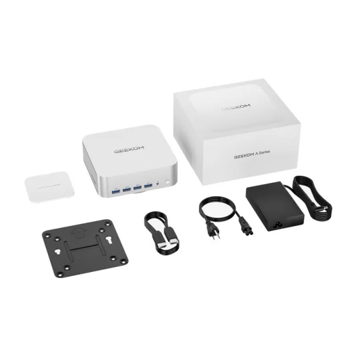 Mini-PC GEEKOM A8 Max Ryzen 9 8945HS 32GB RAM 2TB + Win11 Pro - 8