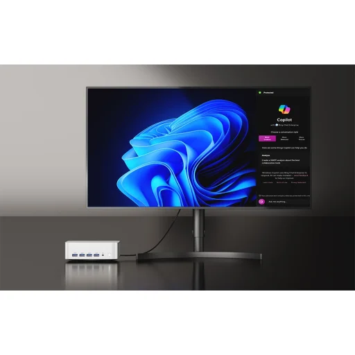 Mini-PC GEEKOM A8 Max Ryzen 9 8945HS 32GB RAM 2TB + Win11 Pro - 9