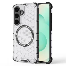  Techsuit - HoneyComb Shield MagSafe - Samsung Galaxy S25 Plus - Fehér tok