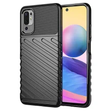 Thunder Case rugalmas, masszív tok Xiaomi Redmi Note 10 5G / Poco M3 Pro fekete tok