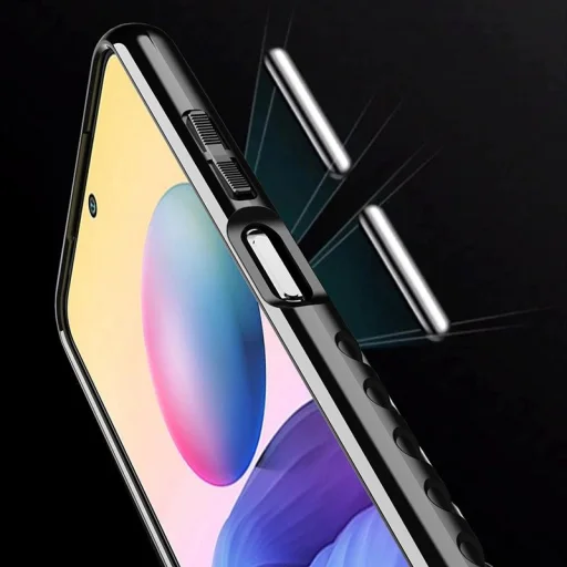 Thunder Case rugalmas, masszív tok Xiaomi Redmi Note 10 5G / Poco M3 Pro fekete tok - 10