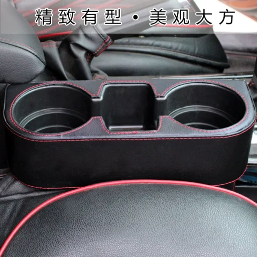 Pohártartó ülések közé fekete - 5