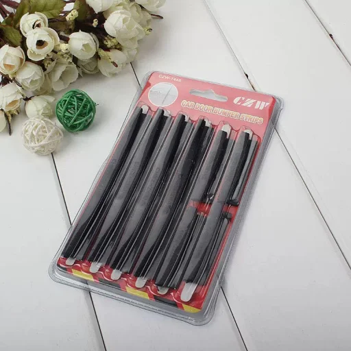 Autó ajtó élvédő 8 db fekete - 2