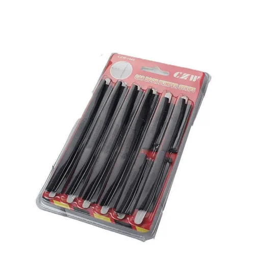 Autó ajtó élvédő 8 db fekete - 1