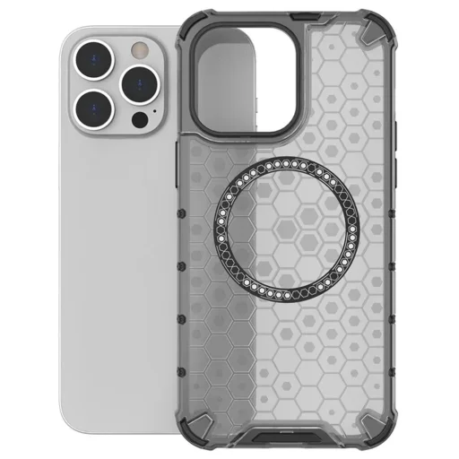  Techsuit - HoneyComb Shield MagSafe - iPhone 14 Pro - Fehér tok - 2