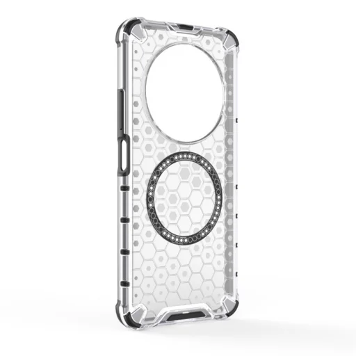  Techsuit - HoneyComb Shield MagSafe - Xiaomi Redmi 14C / Poco C75 - Fehér tok - 3