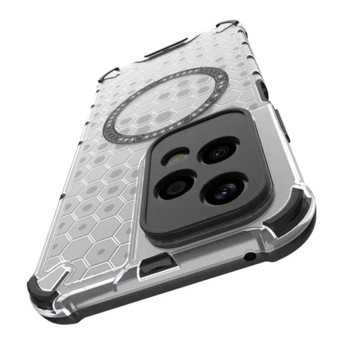  Techsuit - HoneyComb Shield MagSafe - Honor 200 Lite - Fekete tok - 4