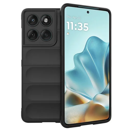  Techsuit - Magic Pajzs - Motorola Edge 60 Fusion - Fekete tok - 1