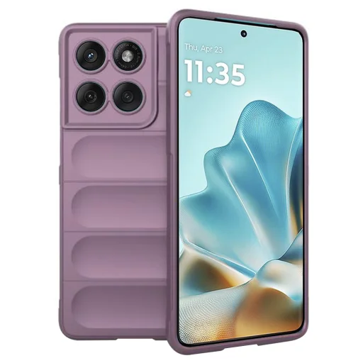  Techsuit - Varázspajzs - Motorola Edge 60 Fusion - Lila tok - 1