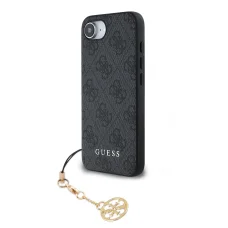  iPhone 16e Szürke Guess 4G Charm tok