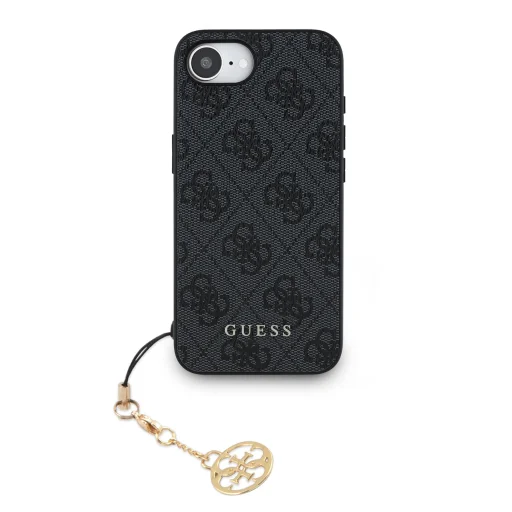  iPhone 16e Szürke Guess 4G Charm tok - 2