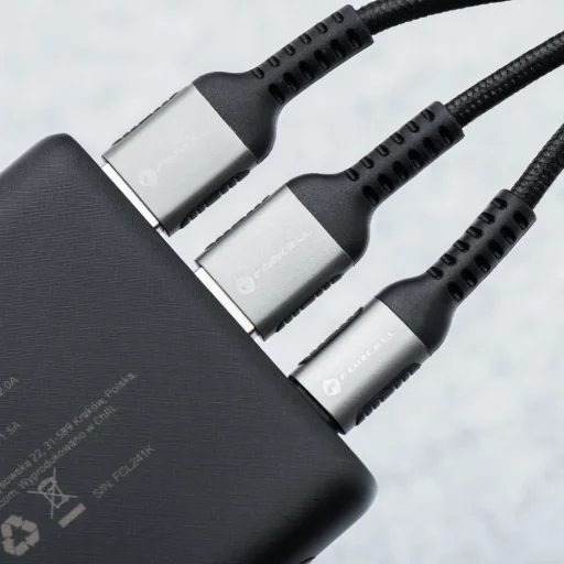 FORCELL F-ENERGY P10K2 Energo powerbank PD QC3.0 3A 22,5W 10000 mAh fekete - 13