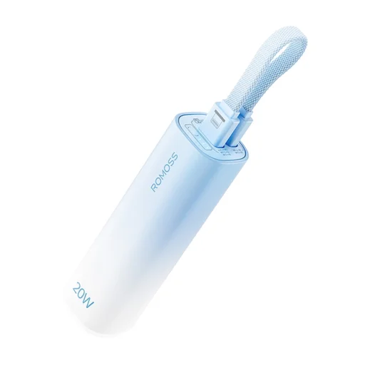 Romoss PSC05C Mini Powerbank 5000mAh 10,5W (Kék) - 7