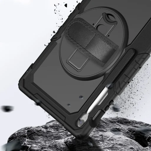 Tech-protect Solid Galaxy Tab S10 FE Plus 13.1 X620 / X626b fekete tok - 5