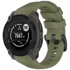  Techsuit - 22 mm-es óraszíj (W076) - Garmin Instinct E 45 mm - Zöld