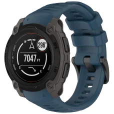  Techsuit - Óraszíj 22mm (W076) - Garmin Instinct E 45mm - Tengerészkék