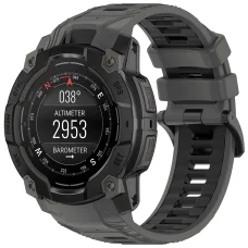  Techsuit - Óraszíj 22mm (W077) - Garmin Instinct 3 50mm/Instinct 3 50mm Solar - Szürke