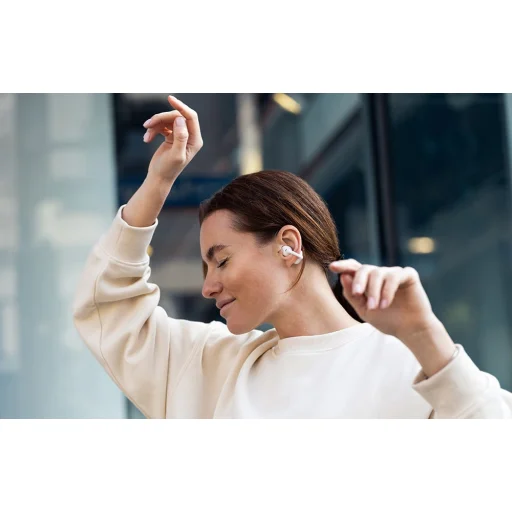 Edifier LolliClip nyitott fülű vezeték nélküli fejhallgató (fehér) - 21