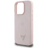  iPhone 16 Pro Rózsaszín Guess Peony Grained Hot Stamp Triangle MagSafe tok thumbnail