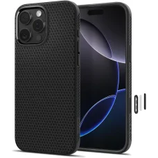  Iphone 16 Pro Max Matt Fekete Spigen Liquid Air ”t” Mag Magsafe tok