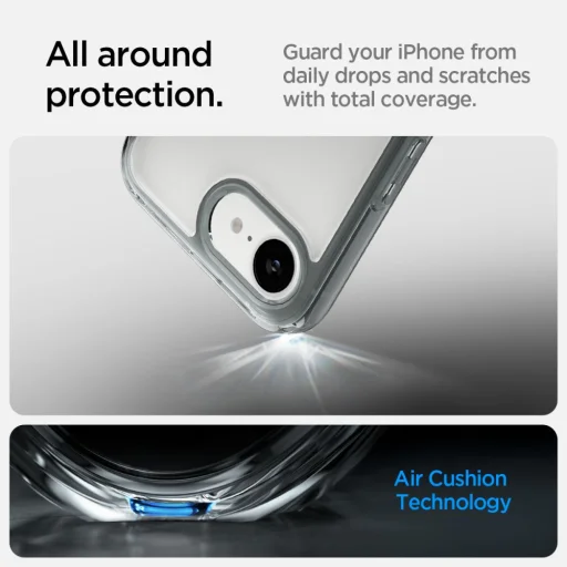  iPhone 16e Space Kristály Spigen Ultra Hybrid tok - 14